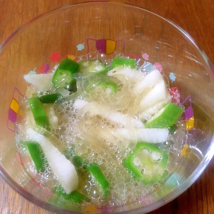 ねばねば食材と春雨のさっぱり和え物